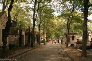 auf dem Friedhof von Montmartre