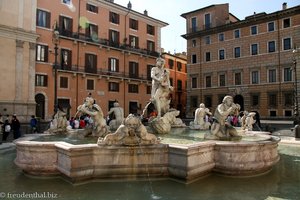 Fontana del Nettuno auf der Piazza Navona