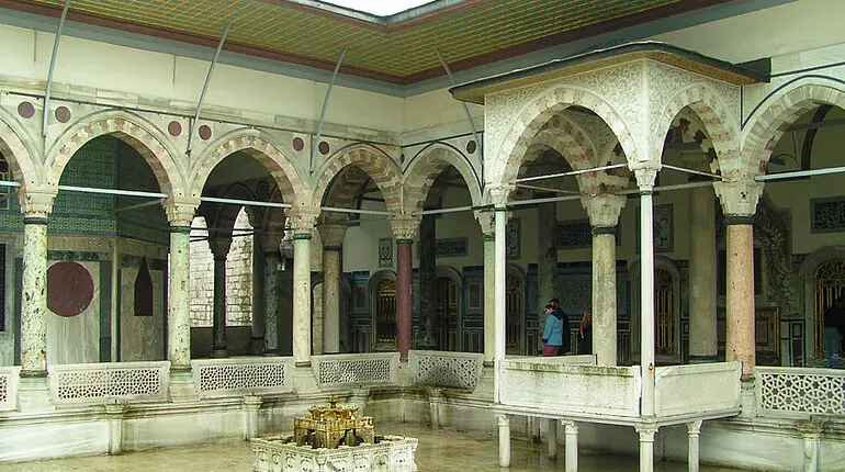 Haremsgebäude im Topkapi Sarayi