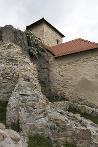 Die Repser Burg auf Granit