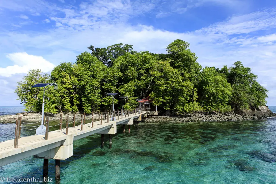 Pulau Ular | Schlangeninsel Kalampunian Damit Island