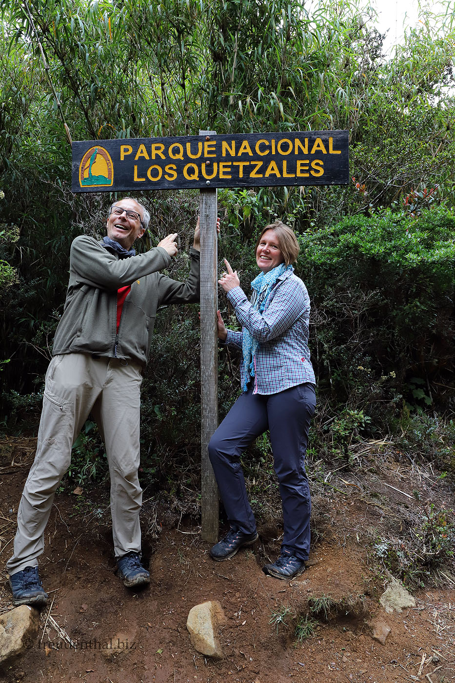Endpunkt des Sendero Ojo de Agua