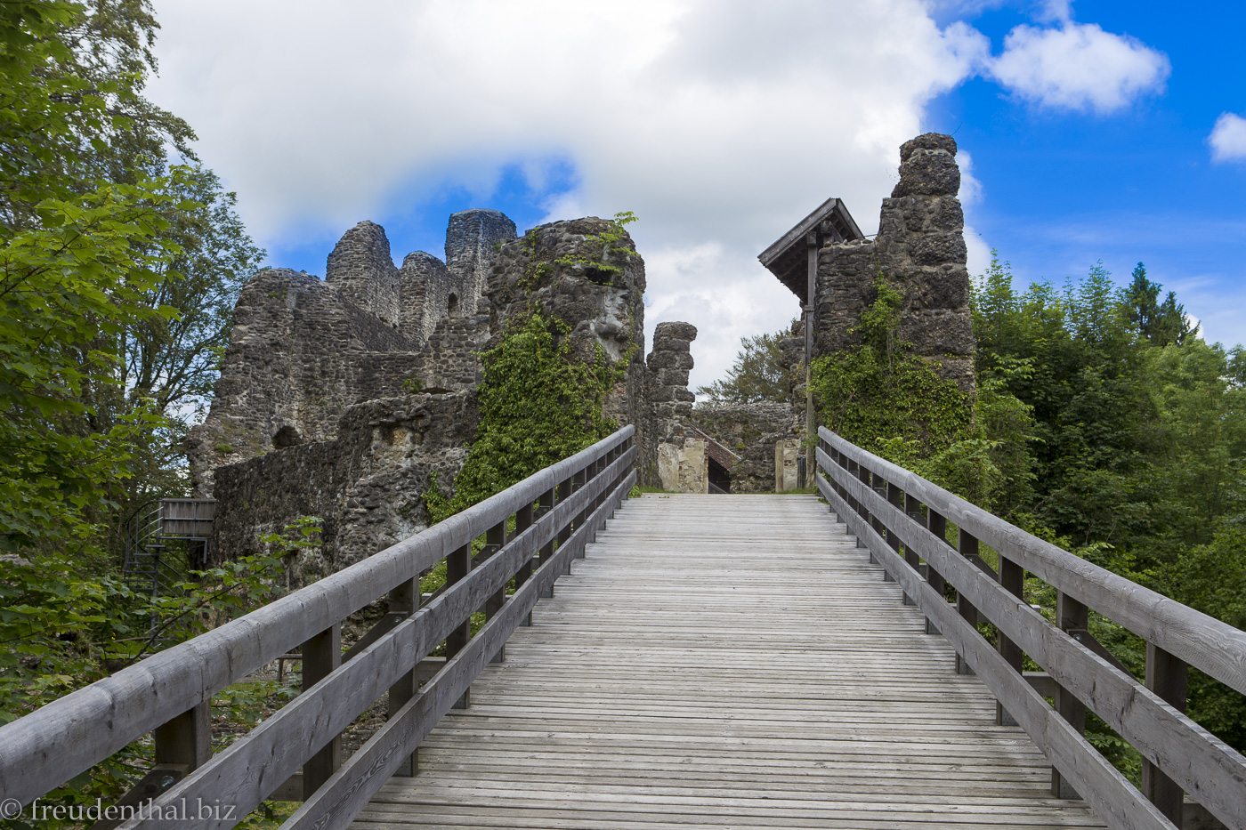 Zugang zur Alttrauchburg