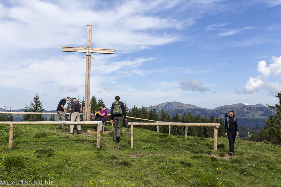 Gipfelkreuz auf dem Hochschelpen