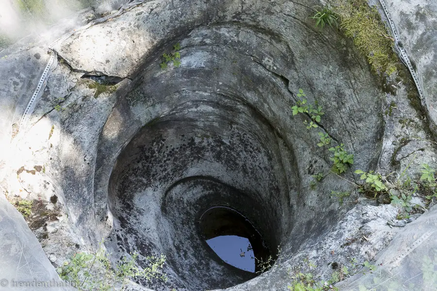 Gletschertopf bei Scheffau