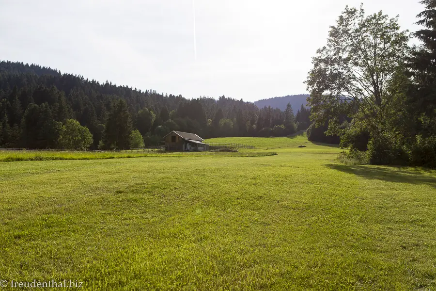 Hirschbergsau bei der Runde zum Gletschertopf Scheffau