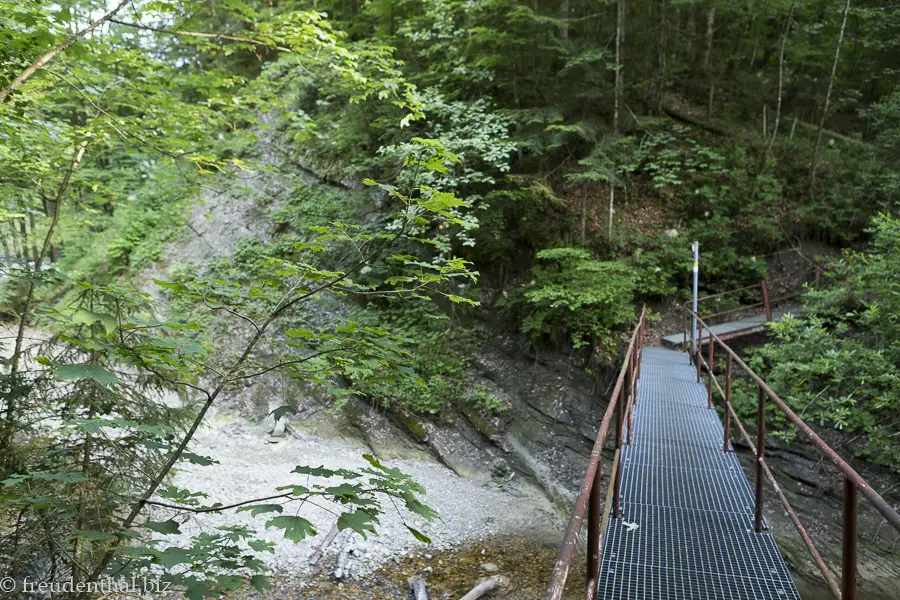 Der Katzensteg bei Scheffau