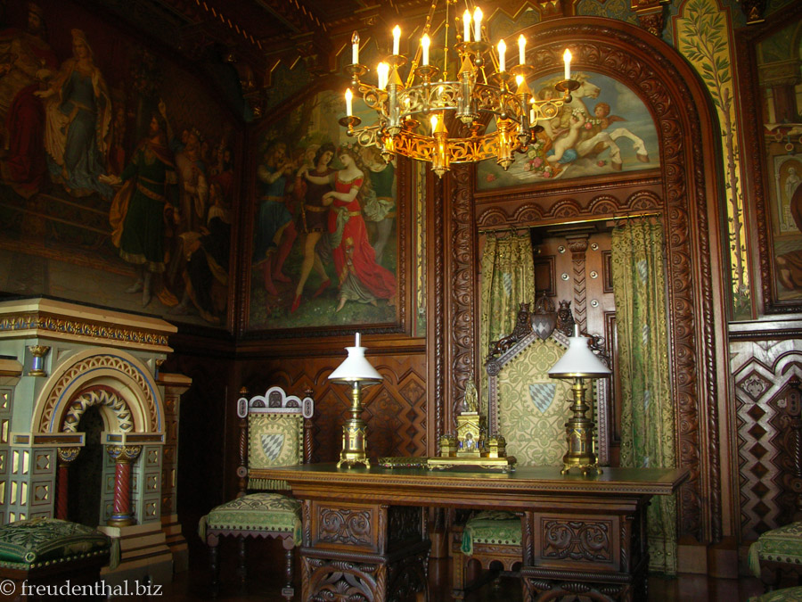Arbeitszimmer von König Ludwig II.