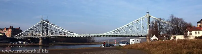 Brücke Blaues Wunder in Dresden