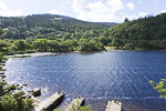 Blick über den Upper See bei Glendalough