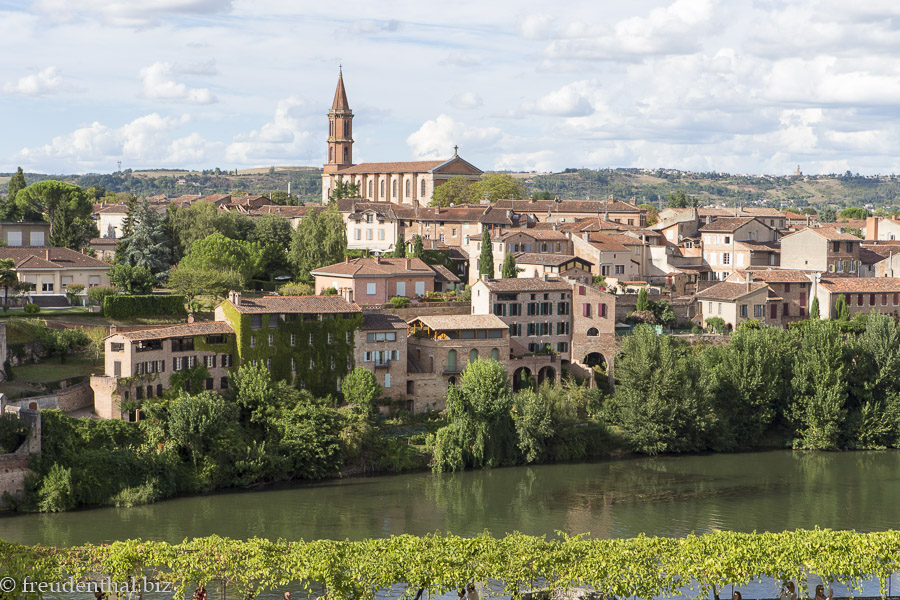 Aussicht auf Albi aus dem Bischofspalast