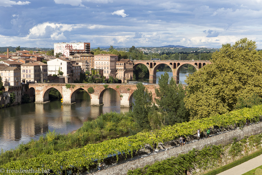 Brücken über den Tarn in Albi