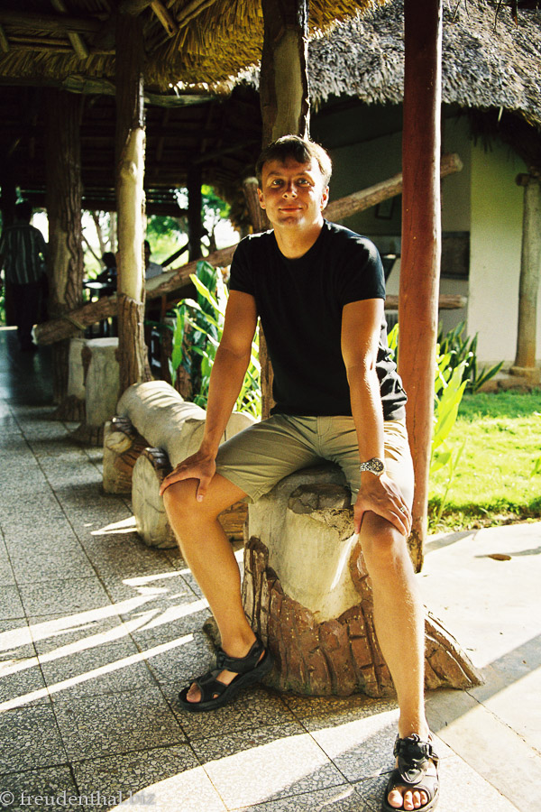 Lars auf dem Weg zum El Nicho Wasserfall