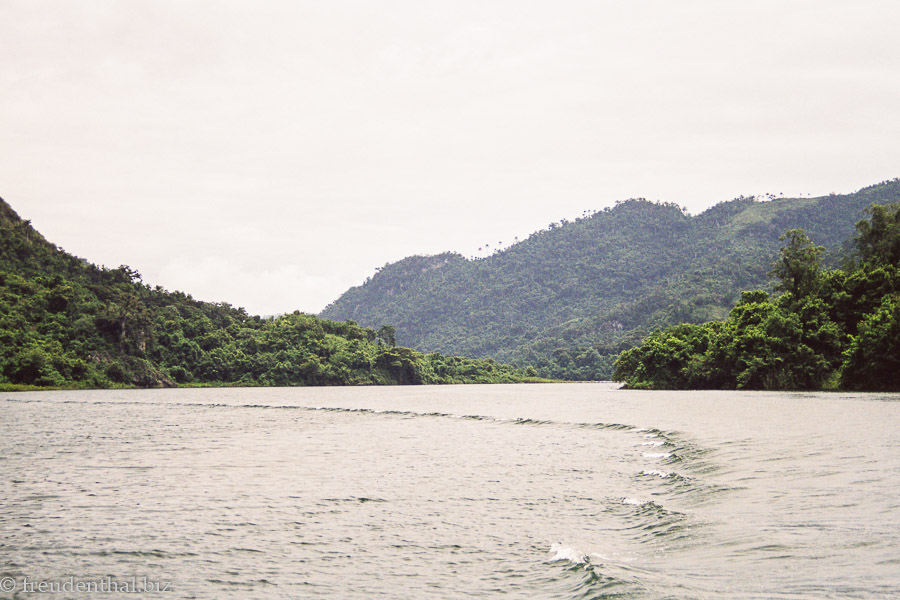 Bootsfahrt über den Embalse von Kuba