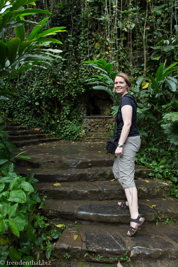 Anne auf dem Weg zur Cueva del Indio