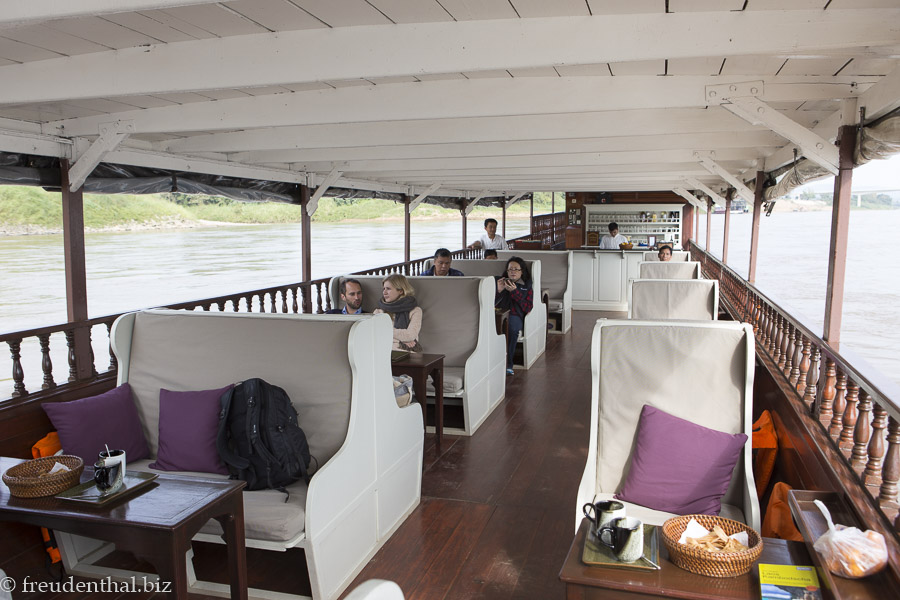 auf der Barke der Luang Say Cruise
