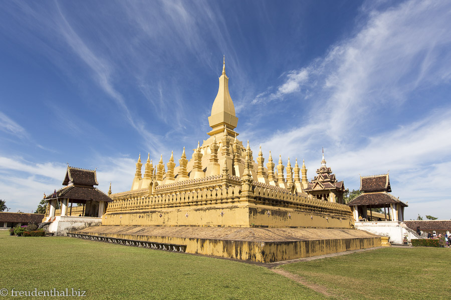 Reisebericht Laos | Tempel Pha That Luang in Vientiane