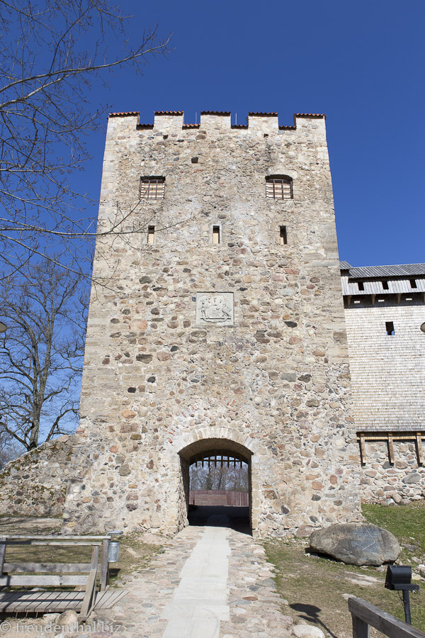 die Kreuzritterburg Segewold von Sigulda