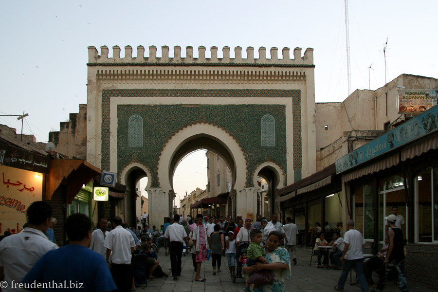 Bab Bou Jeloud in Fès