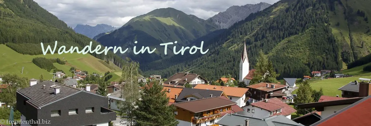 Aussicht vom Hotel Kaiserhof in Berwang