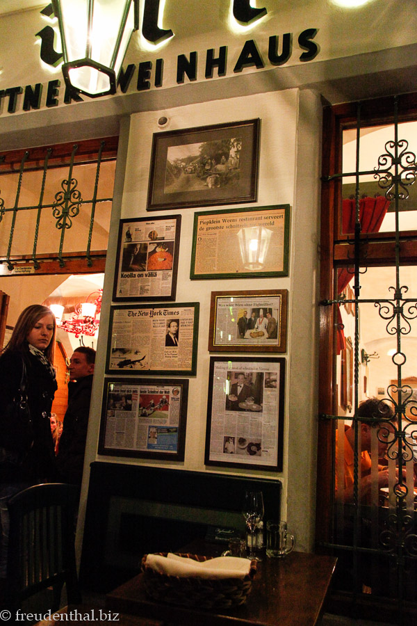 Restaurant Figlmüller in Wien