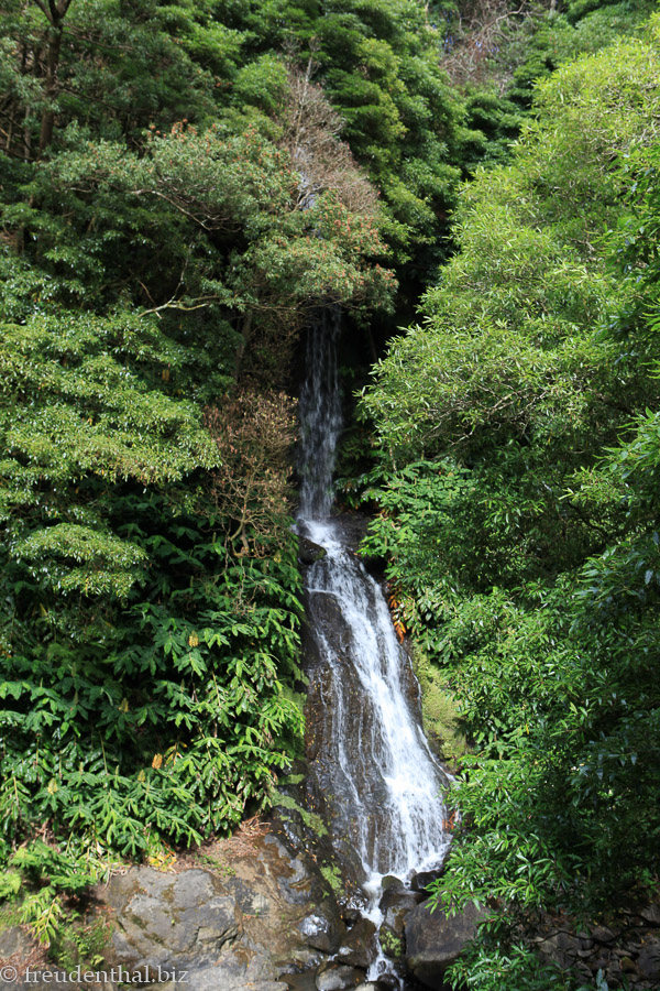 kleiner Wasserfall nahe Caldeiras in den Ribeira Grande