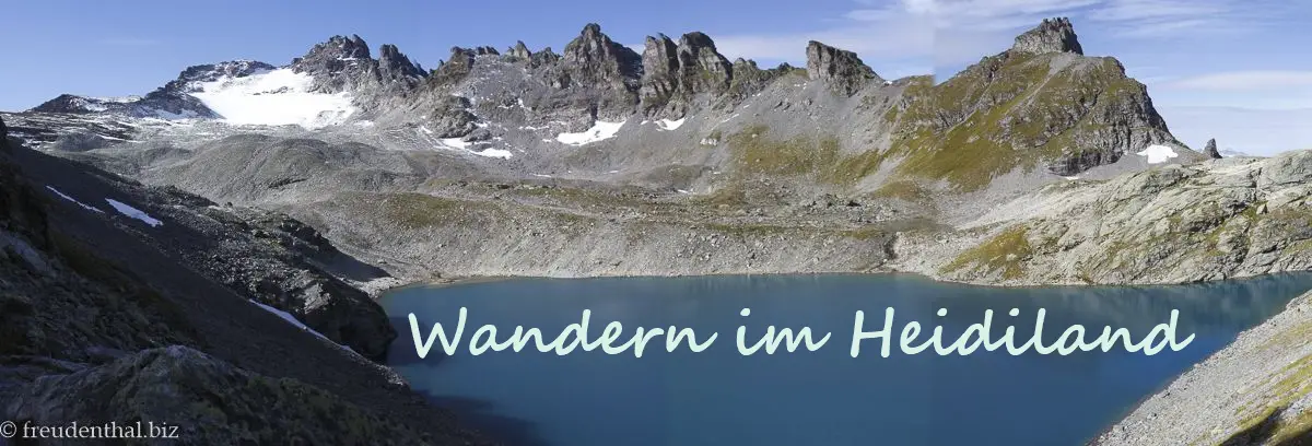 Wandern im Heidiland