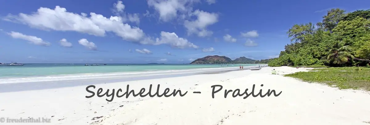 Strände und Ausflüge auf Praslin