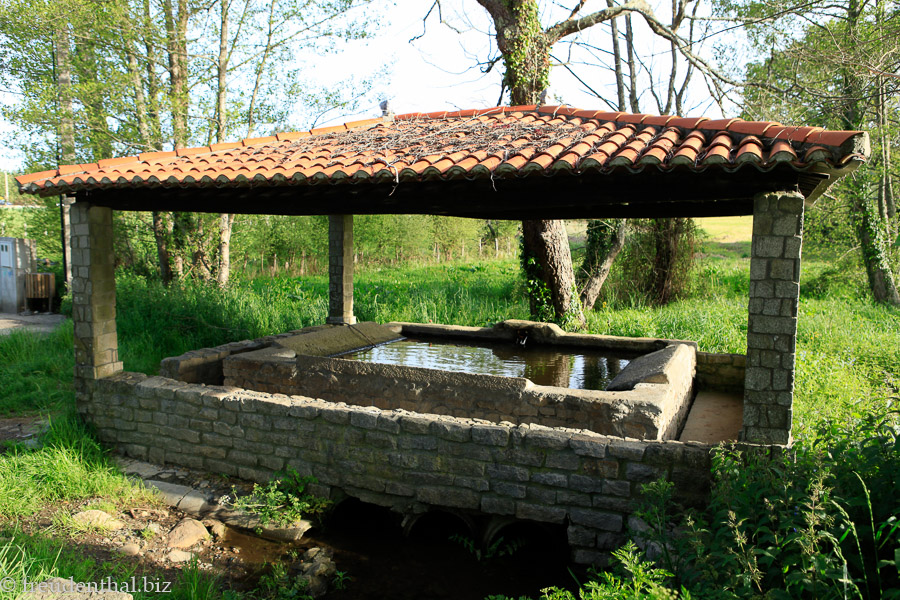 Waschstelle auf dem Camino Francés