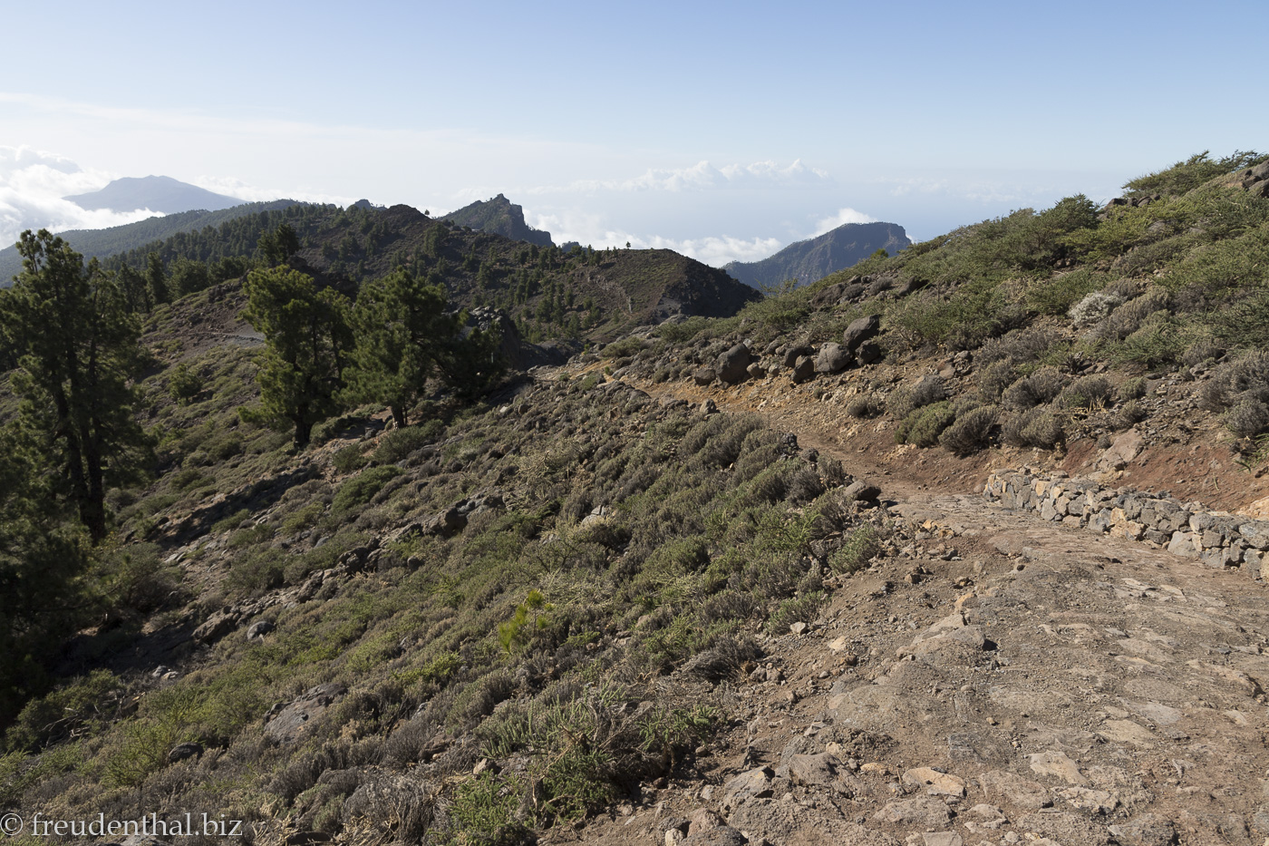 Über den Wolken beim Pico de la Nieve