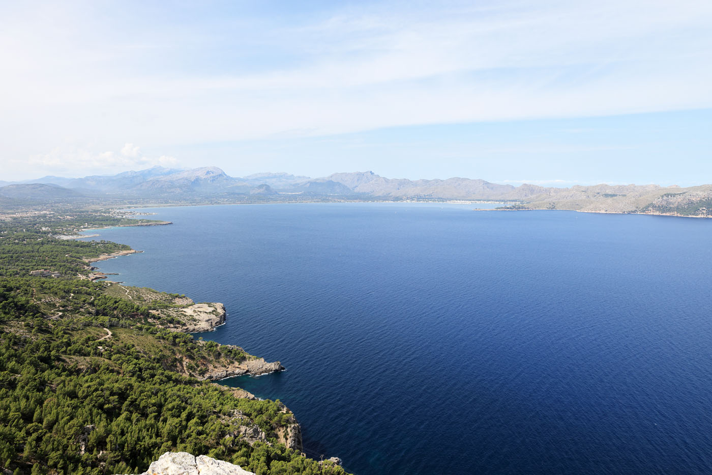 Aussicht vom Mirador Penya Migdia