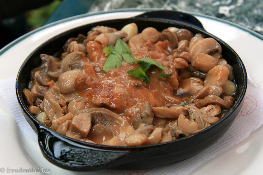 Pilzpfanne in Garachico