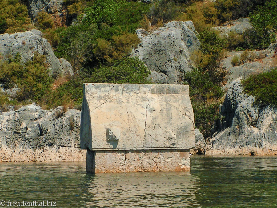 das Wahrzeichen von Kaleköy