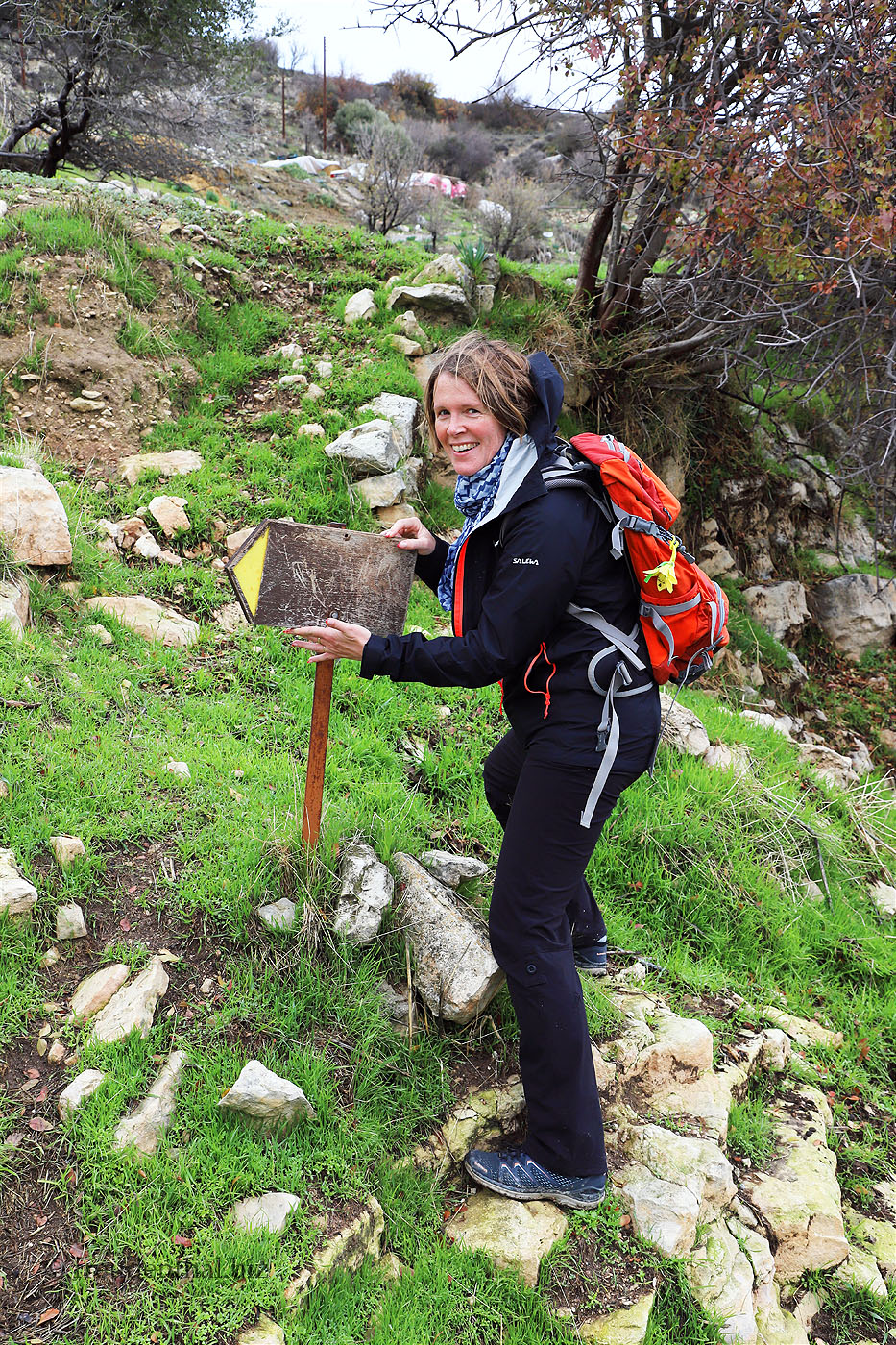 Wegweiser Arnies Nature Trail