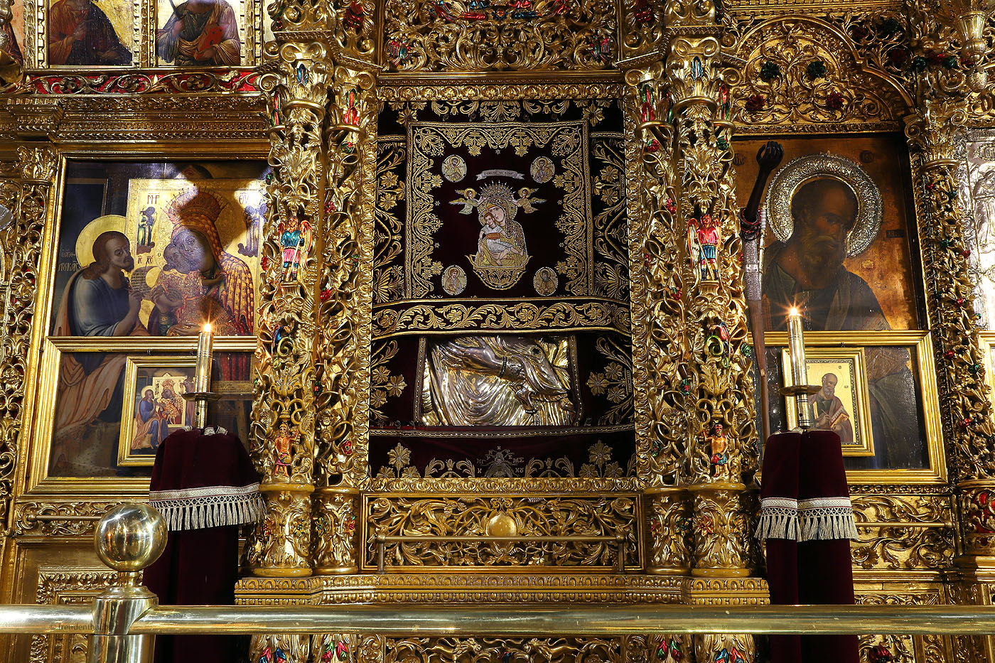 Ikone im Kloster Kykkos