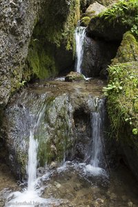 Kaskaden beim Hinanger Wasserfall