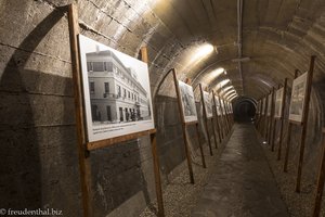 Geschichtlicher Lehrpfad unter der Altstadt von Kranj