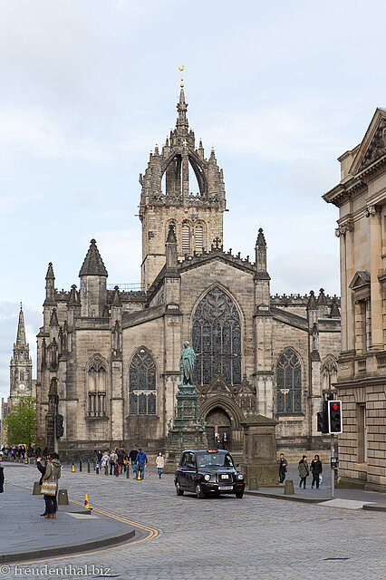 St. Giles´Cathedral an der Royal Mile