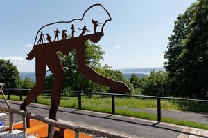 Statue am Holmenkollen