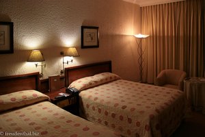 unser Zimmer im Kalahari Sands Hotel