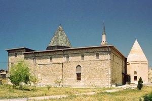 Esrefoglu Moschee - Rückansicht