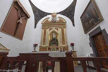 Statue der Virgen de los Dolores, die Schmerzensmadonna