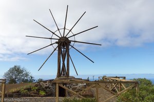 Beim Museum der Gofio-Mühle auf La Palma