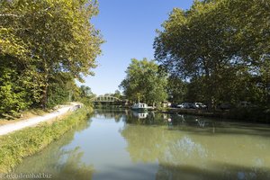 in der Nähe von Villepinte am Canal du Midi