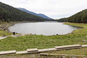 Lac d'Engolasters am Camino les Pardines