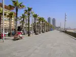 Strandpromenade in Barceloneta
