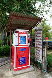 Tankstelle auf Ko Raya