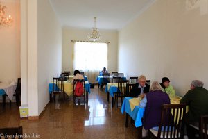 Frühstücksraum im Hotel Kino in Gondar