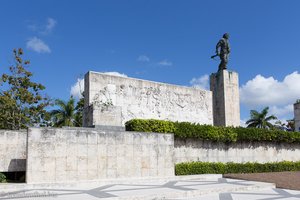beim Che Guevara-Denkmal in Santa Clara