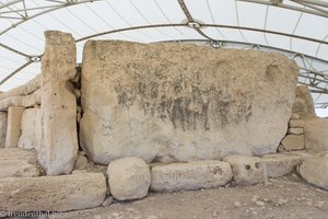 größter Monolith mit 20 Tonnen in Hagar Qim auf Malta